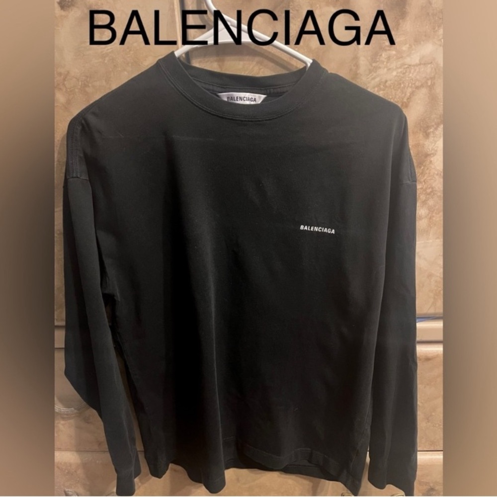Balenciaga Shirt Black Medium